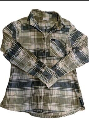 Calico Basin™ Flannel Long Sleeve Columbia Hiking Camping Outdoor Shirt